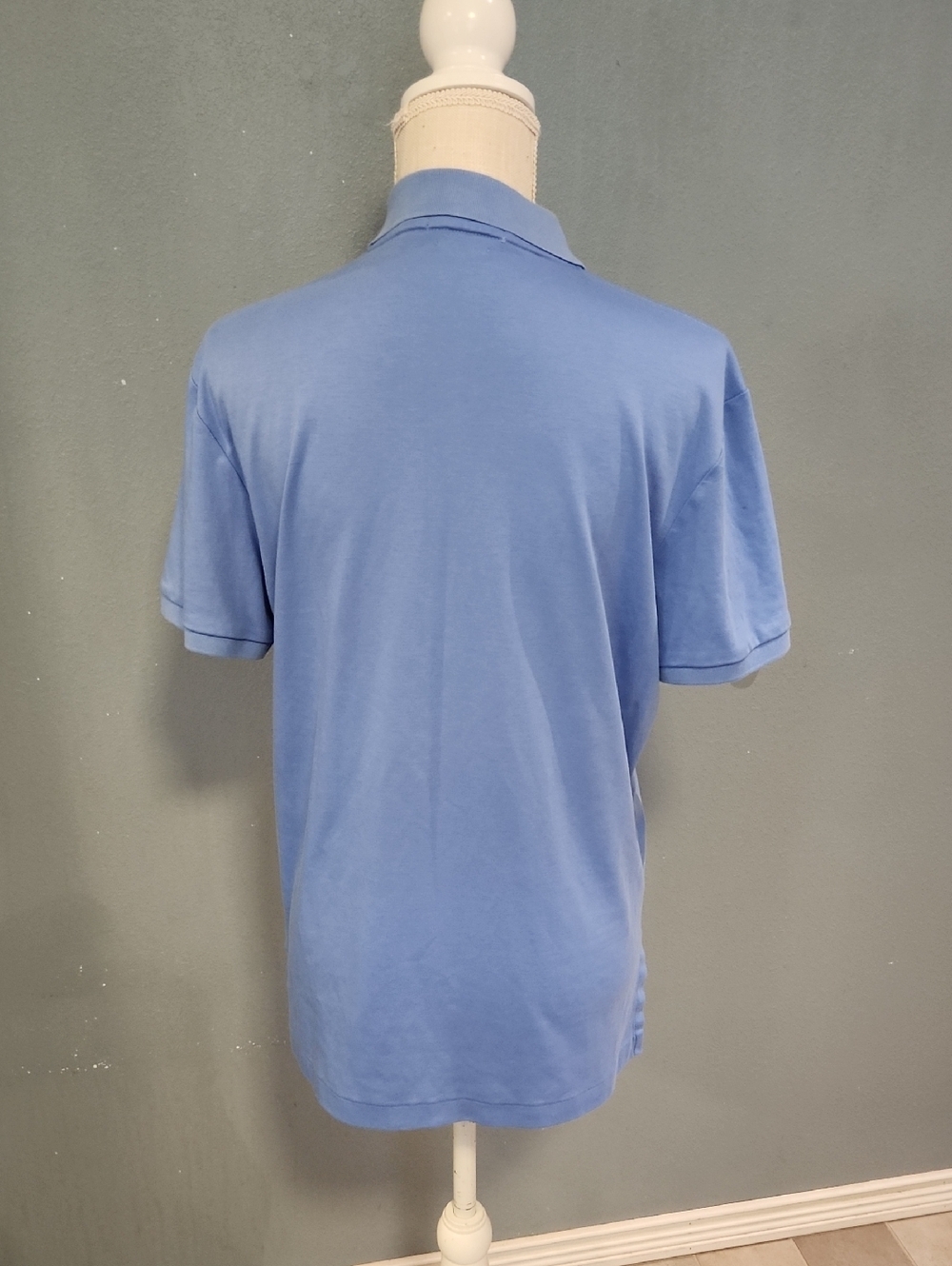 Polo RalphLauren Pima Soft Touch Cotton High-lowHem Shirt Embroidery Pony Preppy - Picture 5 of 9